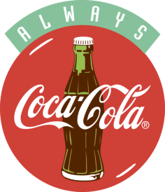 Cocacola 2 Technical Stencil Svg Vector, Free Vectors File